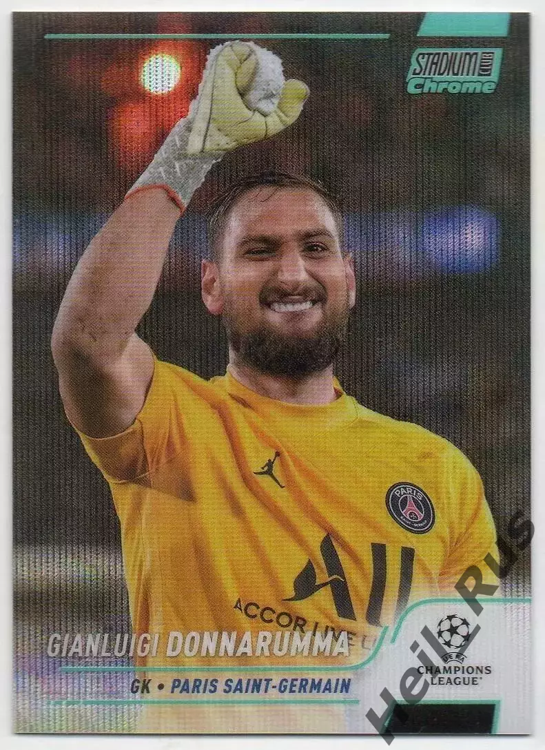Карточка Джанлуиджи Доннарумма Пари Сен-Жермен/ПСЖ, Милан Лига Чемпионов 2021/22