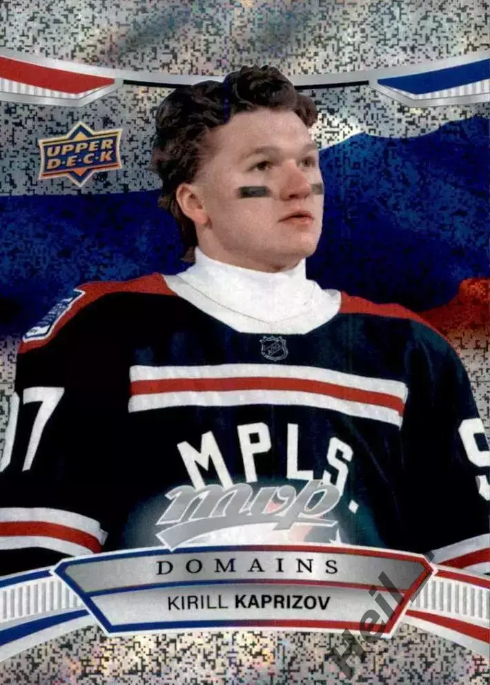 Карточка Кирилл Капризов Minnesota Wild/Миннесота ЦСКА Салават Юлаев НХЛ/NHL/КХЛ