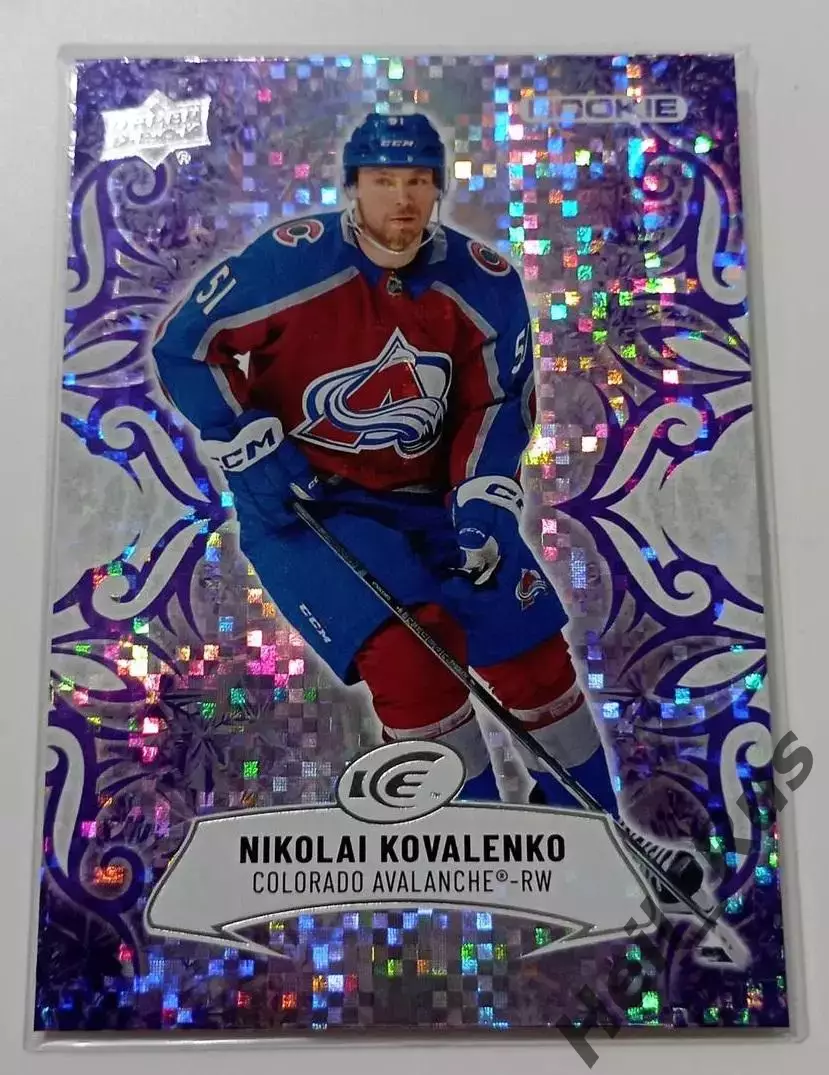 Карточка Николай Коваленко Колорадо Эвеланш/ЦСКА/Локомотив Ярославль НХЛ/NHL/КХЛ