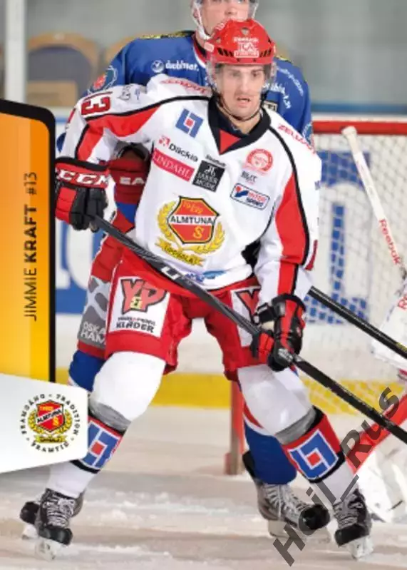 Хоккей. Карточка Jimmie Kraft/Джимми Крафт (Almtuna IS/Альмтуна) 2012/13