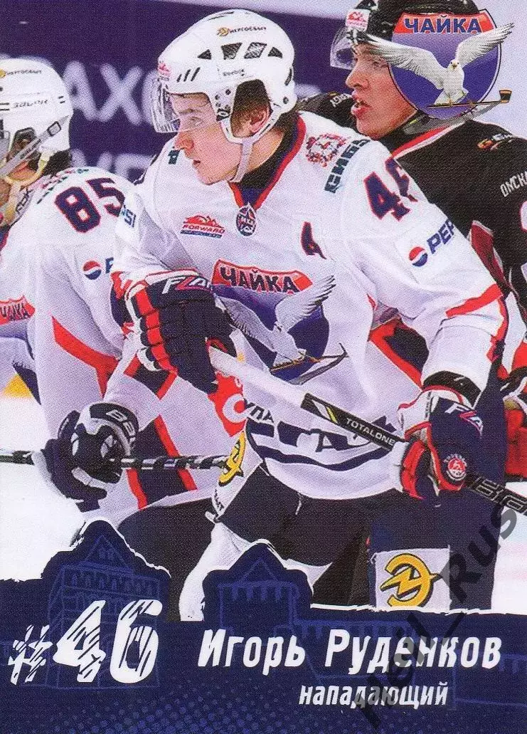 Карточка Игорь Руденков Чайка/Торпедо Нижний Новгород МХЛ/КХЛ/KHL сезон 2013/14