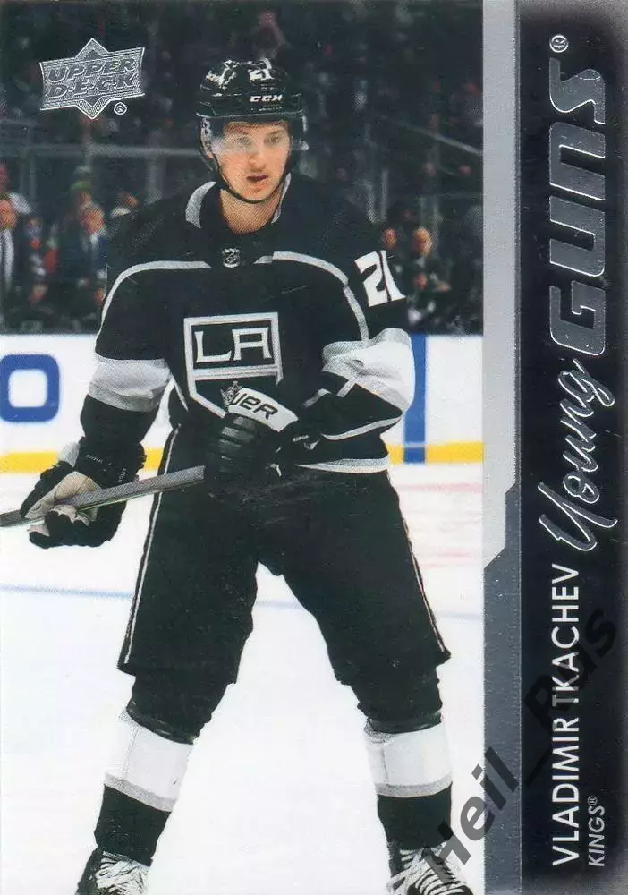 Карточка Владимир Ткачев Лос-Анджелес Кингз, Авангард/СКА/Салават Юлаев НХЛ, КХЛ