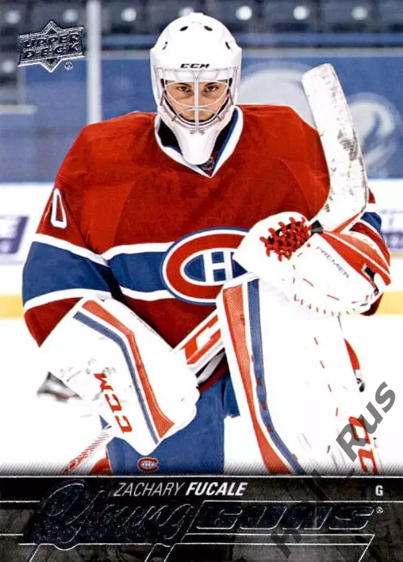 Карточка Закари Фукале Montreal Canadiens/Монреаль, Трактор/Динамо Минск НХЛ/КХЛ