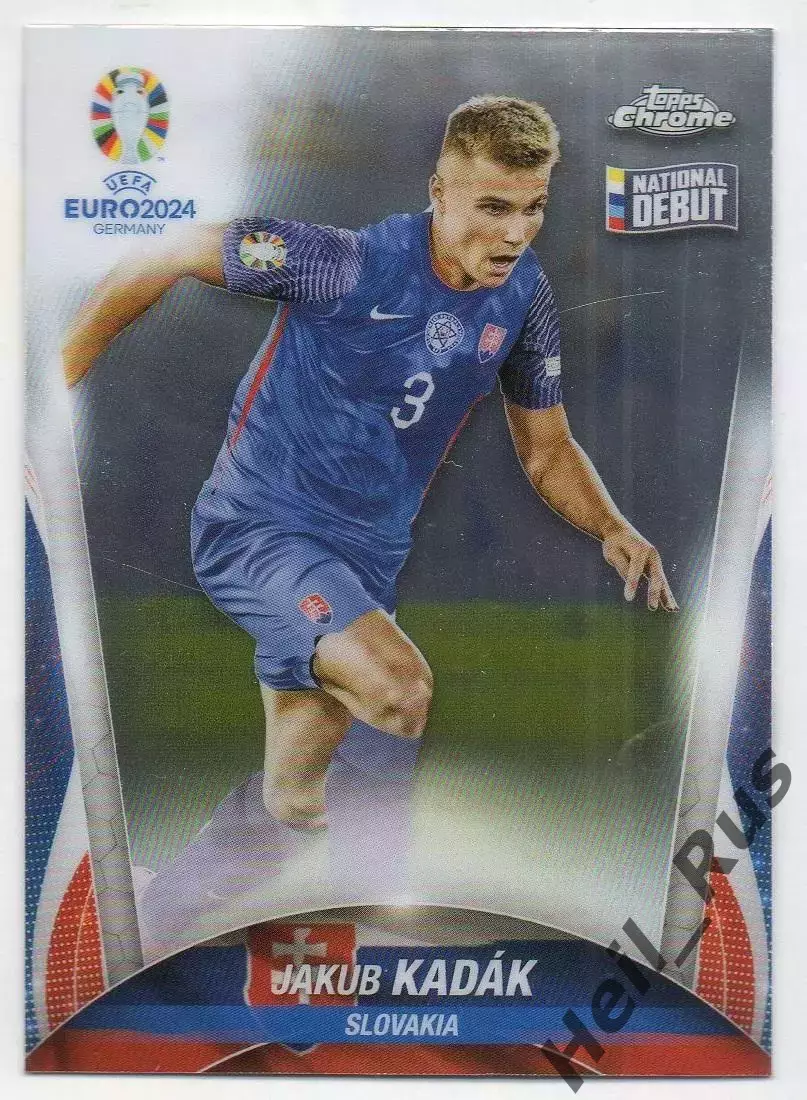 Карточка Jakub Kadak/Якуб Кадак Словакия, Тренчин, Люцерн, Дукла Euro/Евро 2024