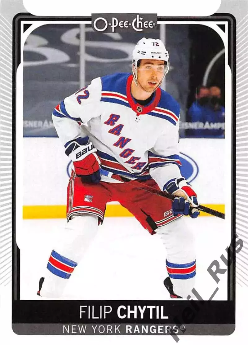 Карточка Filip Chytil/Филип Хытил (New York Rangers/Нью-Йорк Рейнджерс) НХЛ/NHL