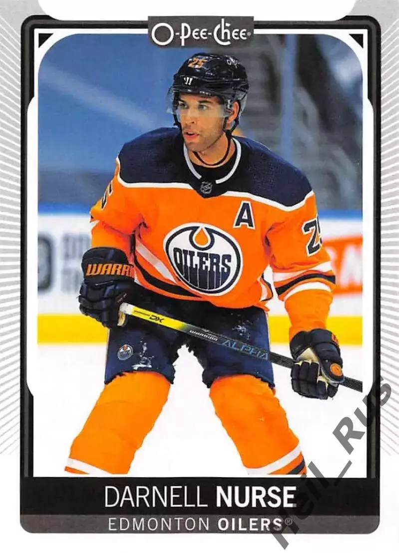 Хоккей. Карточка Darnell Nurse/Дарнелл Нерс (Edmonton Oilers/Эдмонтон) НХЛ / NHL
