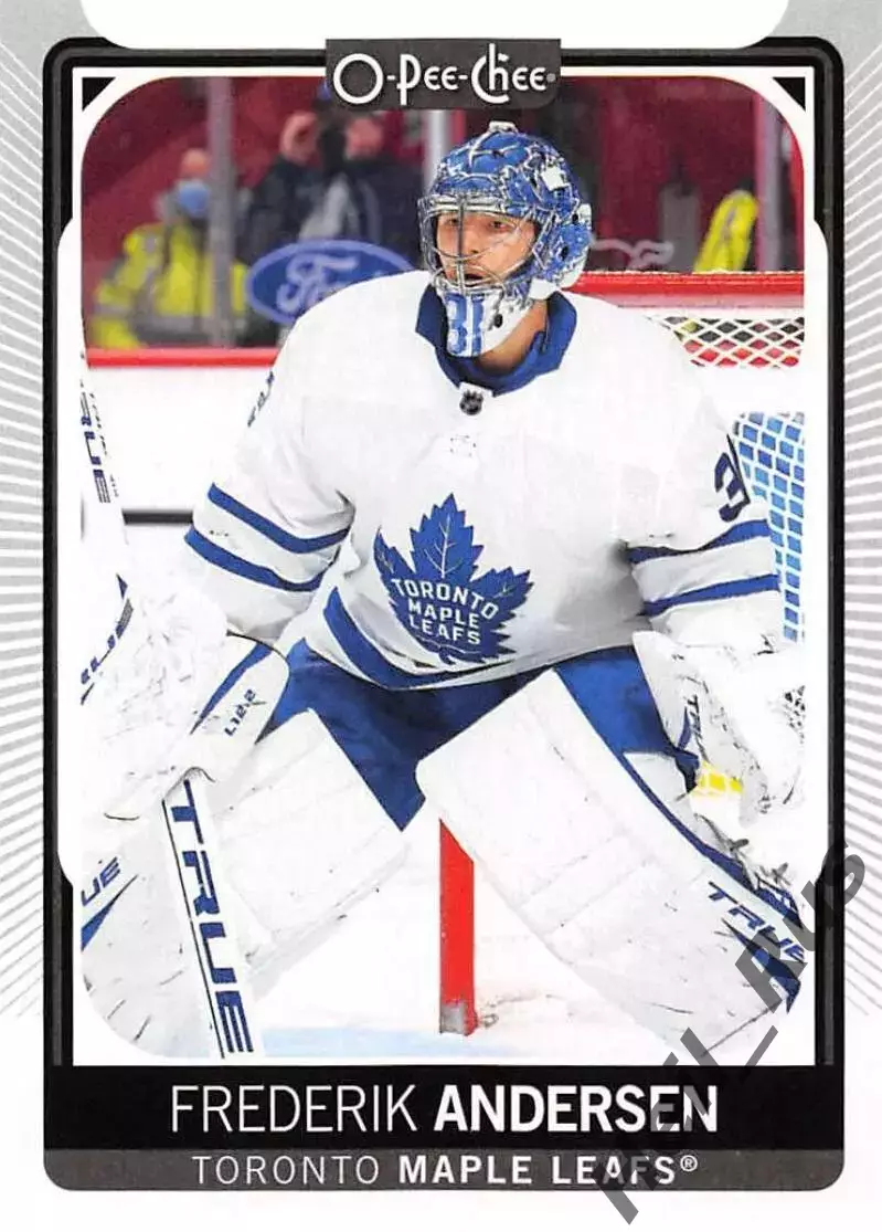 Карточка Frederik Andersen/Фредерик Андерсен Toronto Maple Leafs/Торонто NHL/НХЛ