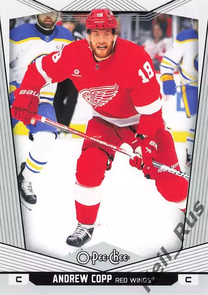 Карточка Andrew Copp/Эндрю Копп (Detroit Red Wings/Детройт Ред Уингз) НХЛ/NHL