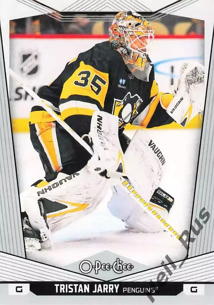 Карточка Tristan Jarry / Тристан Джарри (Pittsburgh Penguins/Питтсбург) НХЛ/NHL