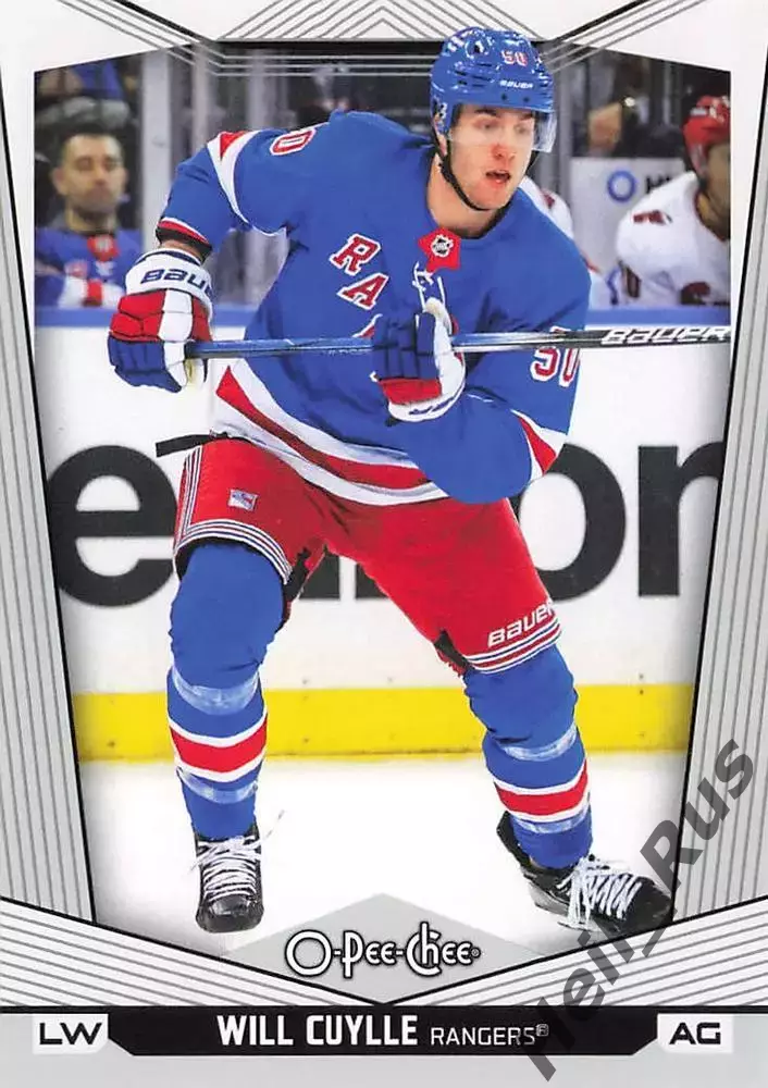 Карточка Will Cuylle/Уилл Кайлле (New York Rangers/Нью-Йорк Рейнджерс) НХЛ/NHL
