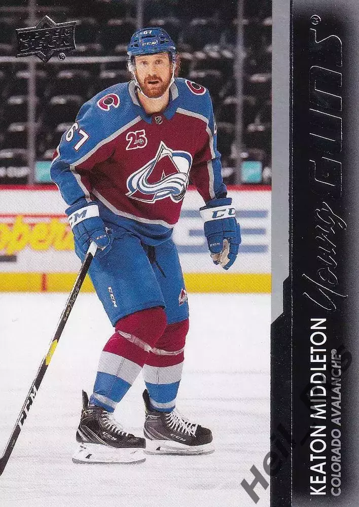 Карточка Middleton/Китон Миддлтон (Colorado Avalanche/Колорадо Эвеланш) НХЛ/NHL