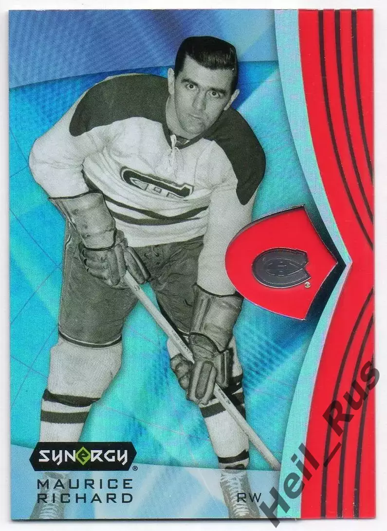 Хоккей. Карточка Maurice Richard/Морис Ришар Montreal Canadiens/Монреаль НХЛ/NHL