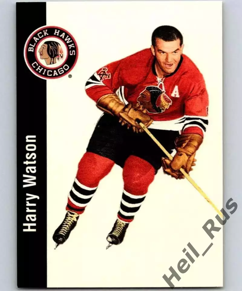 Карточка Harry Watson/Гарри Уотсон (Chicago Blackhawks/Чикаго Блэкхокс) НХЛ/NHL