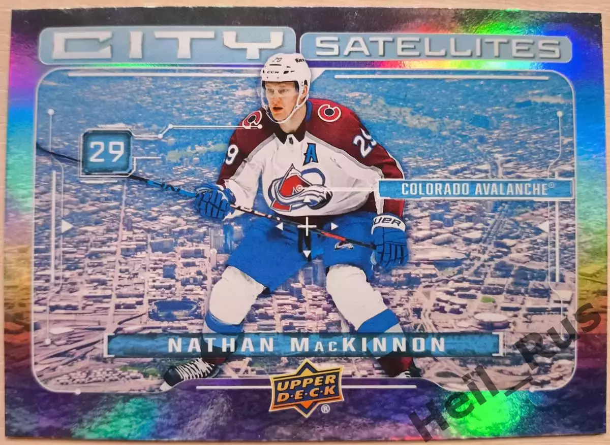 Карточка Nathan MacKinnon/Натан Маккиннон Colorado Avalanche/Колорадо НХЛ / NHL