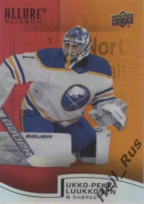 Карточка Luukkonen/Укко-Пекка Луукконен (Buffalo Sabres/Баффало Сейбрз) NHL/НХЛ