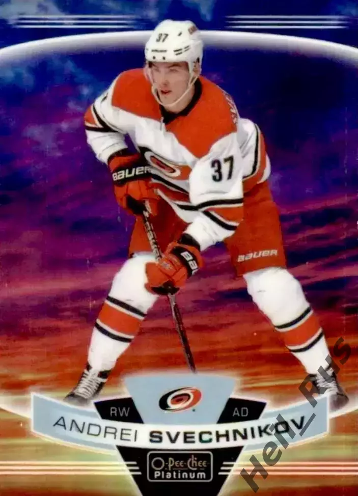 Хоккей Карточка Андрей Свечников Carolina Hurricanes/Каролина, Ак Барс NHL/НХЛ