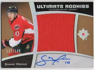 Карточка автограф Шэйн Принс Оттава, Динамо Минск/Спартак/Сибирь/Торпедо НХЛ/КХЛ