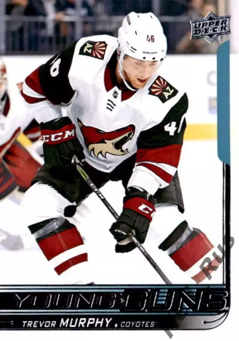 Карточка Тревор Мерфи (Arizona Coyotes/Аризона, Ак Барс/Сибирь/СКА) НХЛ/NHL, КХЛ