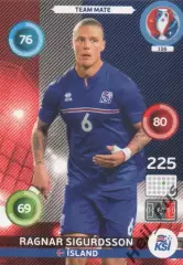 Футбол Карточка Рагнар Сигурдссон (Исландия, Краснодар, Рубин, Ростов) Евро 2016