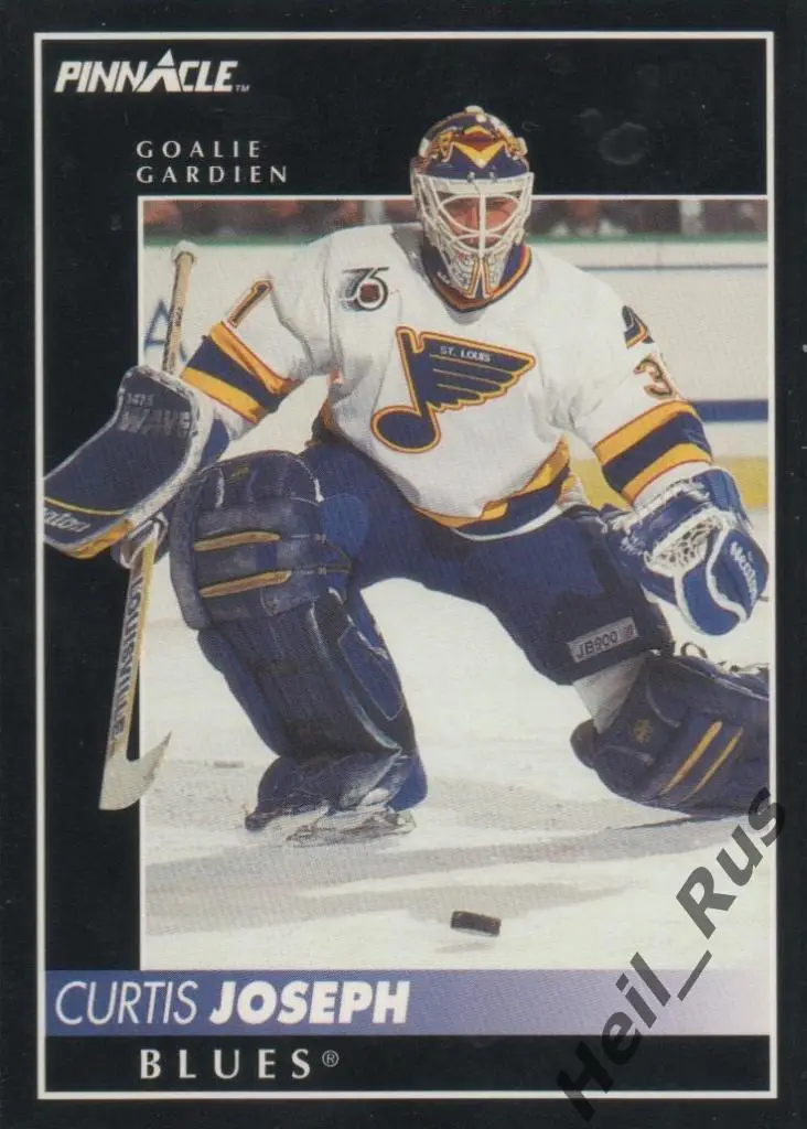 Хоккей Карточка Curtis Joseph/Кертис Джозеф (St. Louis Blues/Сент-Луис) НХЛ/NHL