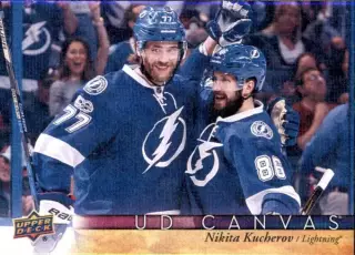 Карточка Никита Кучеров Tampa Bay Lightning/Тампа-Бэй Лайтнинг, ЦСКА NHL/НХЛ/КХЛ