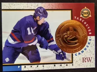 Карточка Павел Буре (Vancouver Canucks/Ванкувер, Спартак, ЦСКА Москва) NHL / НХЛ