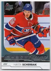 Хоккей Карточка Никита Щербак Монреаль Канадиенс, Авангард, Трактор НХЛ/NHL, КХЛ