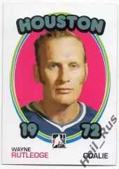 Карточка Wayne Rutledge/Уэйн Ратледж Houston Aeros/Хьюстон Аэрос WHA/ВХА NHL/НХЛ