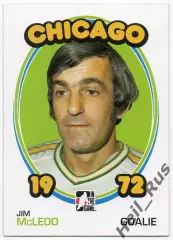 Карточка Jim McLeod/Джим Маклеод (Chicago Cougars/Чикаго Кугарс) WHA/ВХА NHL/НХЛ