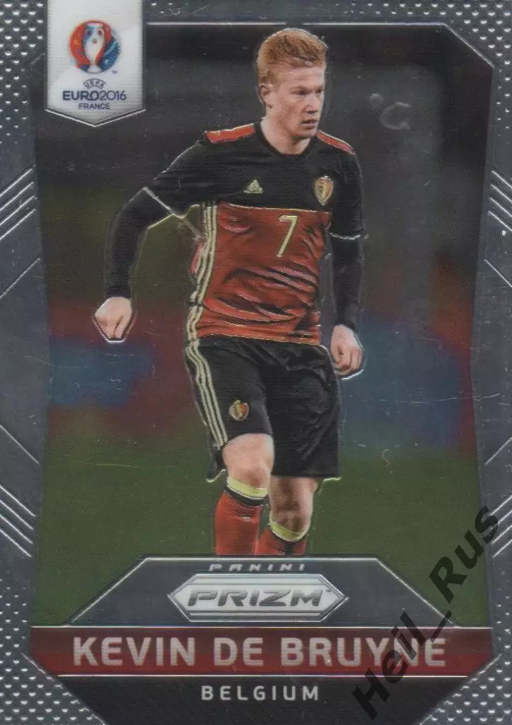 Карточка Кевин Де Брейне (Бельгия, Наполи, Манчестер Сити, Челси) Евро/Euro 2016