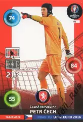 Футбол Карточка Petr Cech/Петр Чех (Чехия, Челси, Арсенал) Euro/Евро 2016 Panini