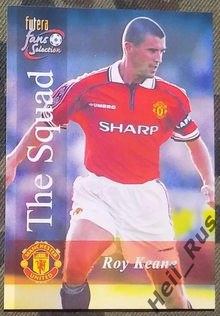 Футбол. Карточка Roy Keane/Рой Кин (Manchester United/Манчестер Юнайтед) 2000