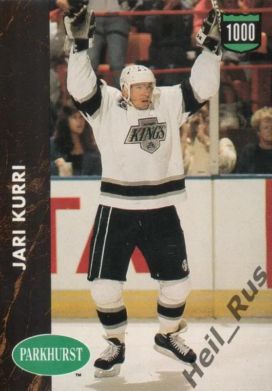 Хоккей. Карточка Яри Курри Los Angeles Kings/Лос-Анджелес Кингз, Йокерит НХЛ/NHL