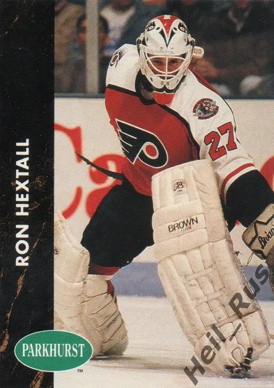 Хоккей Карточка Ron Hextall/Рон Хекстолл Philadelphia Flyers/Филадельфия NHL-НХЛ