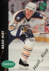 Хоккей. Карточка Brad May / Брэд Мэй (Buffalo Sabres / Баффало Сейбрз) НХЛ / NHL