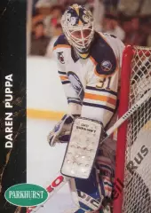 Хоккей; Карточка Daren Puppa/Дарен Пуппа (Buffalo Sabres/Баффало Сейбрз) НХЛ/NHL
