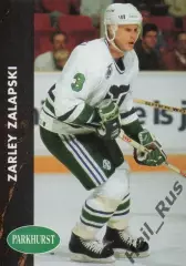 Хоккей Карточка Zarley Zalapski/Зарли Залапски Hartford Whalers/Хартфорд НХЛ/NHL