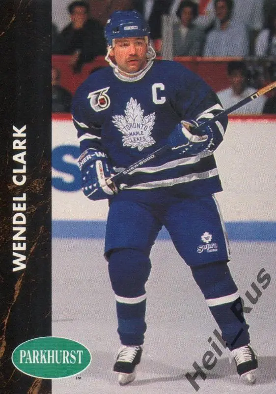Хоккей Карточка Wendel Clark/Уэндел Кларк (Toronto Maple Leafs/Торонто) НХЛ/NHL