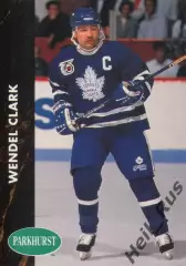Хоккей Карточка Wendel Clark/Уэндел Кларк (Toronto Maple Leafs/Торонто) НХЛ/NHL
