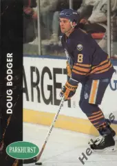 Хоккей; Карточка Doug Bodger/Дуг Боджер (Buffalo Sabres/Баффало Сейбрз) НХЛ/NHL