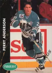 Хоккей Карточка Perry Anderson/Перри Андерсон (San Jose Sharks/Сан-Хосе) НХЛ/NHL