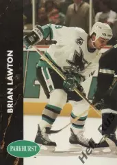 Хоккей. Карточка Brian Lawton/Брайан Лоутон (San Jose Sharks / Сан-Хосе) НХЛ/NHL