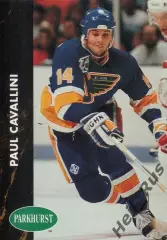 Хоккей Карточка Paul Cavallini/Пол Каваллини (St. Louis Blues/Сент-Луис) НХЛ/NHL