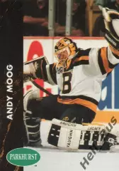 Хоккей; Карточка Andy Moog / Энди Муг (Boston Bruins / Бостон Брюинз) НХЛ / NHL