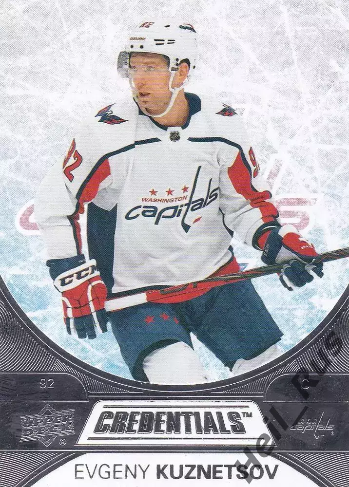 Карточка Евгений Кузнецов Washington Capitals/Вашингтон, Трактор СКА НХЛ/NHL/КХЛ