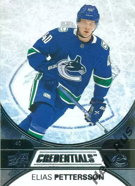Карточка Elias Pettersson/Элиас Петтерссон (Vancouver Canucks/Ванкувер) NHL-НХЛ