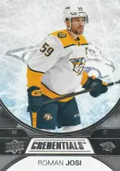Карточка Roman Josi/Роман Йоси (Nashville Predators/Нэшвилл Предаторз) НХЛ/NHL