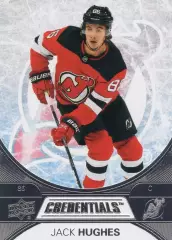 Карточка Jack Hughes/Джек Хьюз (New Jersey Devils/Нью-Джерси Девилз) НХЛ / NHL