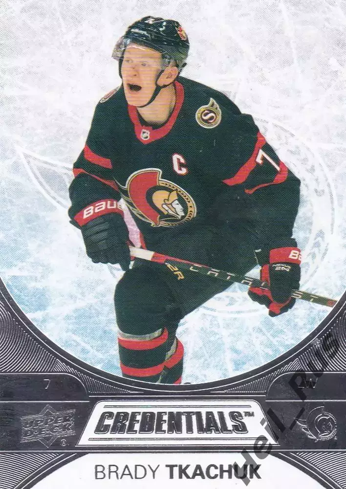 Карточка Brady Tkachuk/Брэди Ткачук (Ottawa Senators/Оттава Сенаторз) НХЛ/NHL