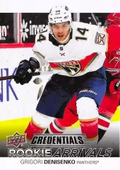 Карточка Григорий Денисенко Флорида Пантерз, Локомотив Ярославль/Ак Барс НХЛ/КХЛ